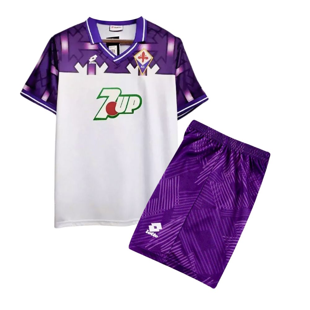 1992/93 Fiorentina Away Jersey Kids Retro - KAPPA