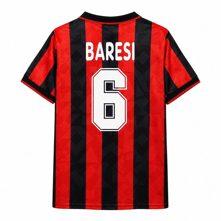 1993/94 AC Milan Home Jersey Baresi #6 - ITASPORT