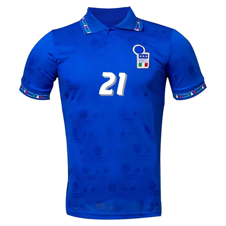 1994/95 Italy Home Jersey Zola #21 - ITASPORT