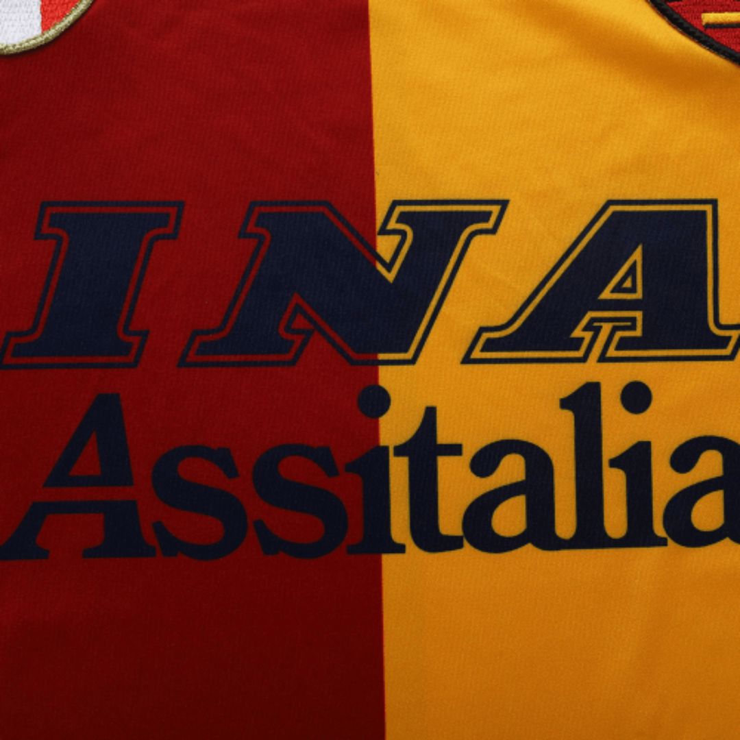 2001/02 AS Roma Champions League Home Jersey - ITASPORT