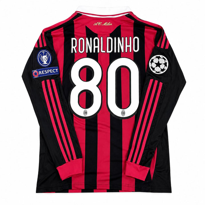 2009/10 AC Milan Home Jersey Long Sleeve - ADIDAS