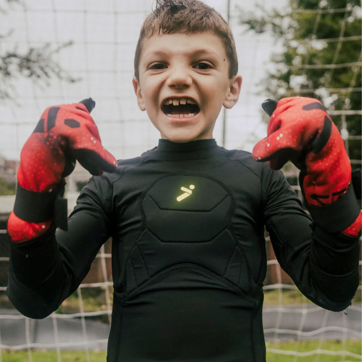 Challenger Youth GK Gloves by Storelli - Pink Cheetah - ITASPORT