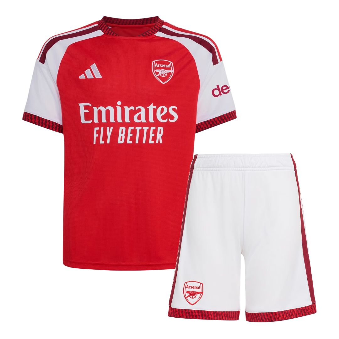 Arsenal 26/27 Home Kids Kit – Rice 41 - ADIDAS