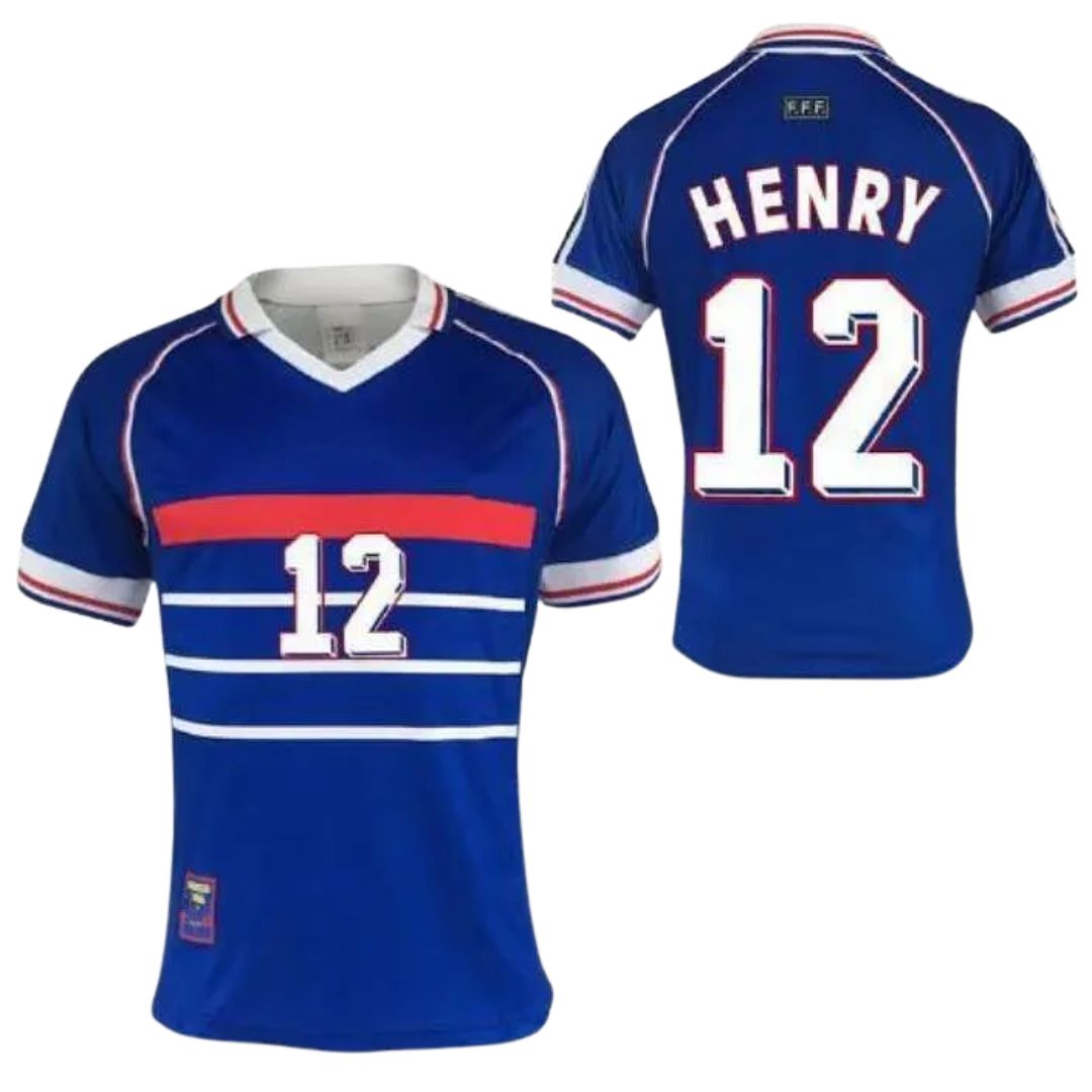 France 1998 World Cup Jersey Henry - ITASPORT