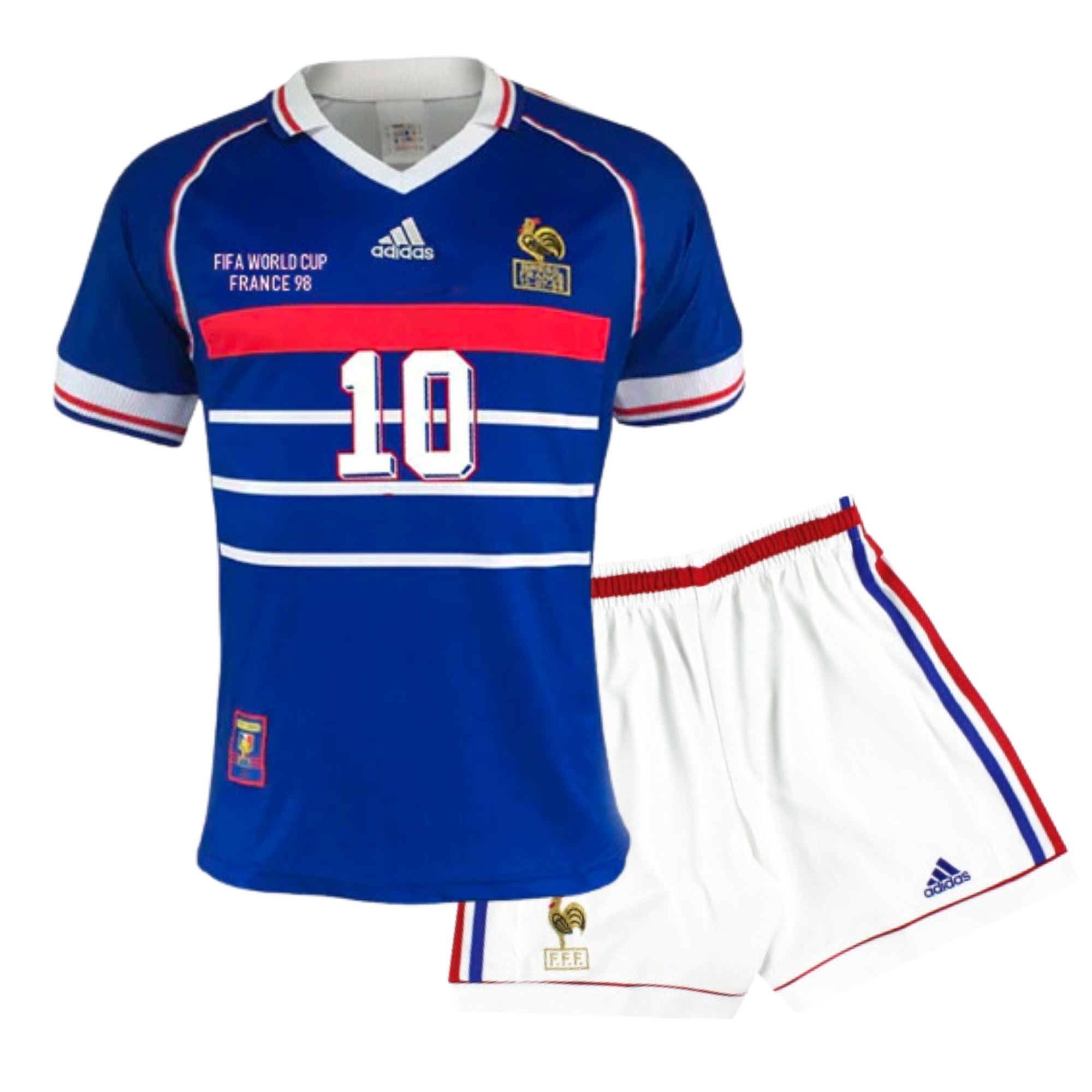 France 1998 World Cup Jersey Zidane Kids - ITASPORT
