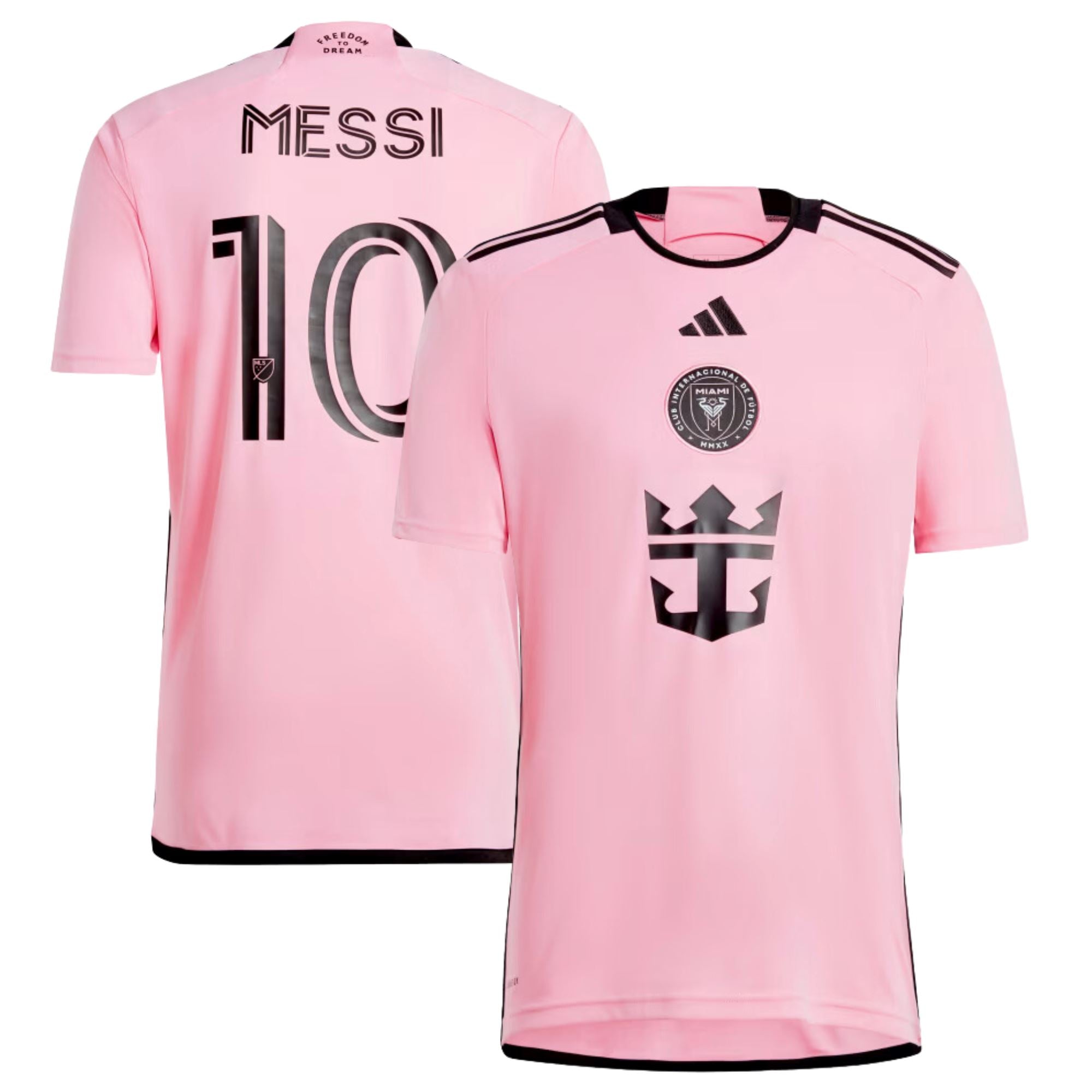 Inter Miami CF 2024/2025 Home Jersey Kids Messi 10 - ADIDAS