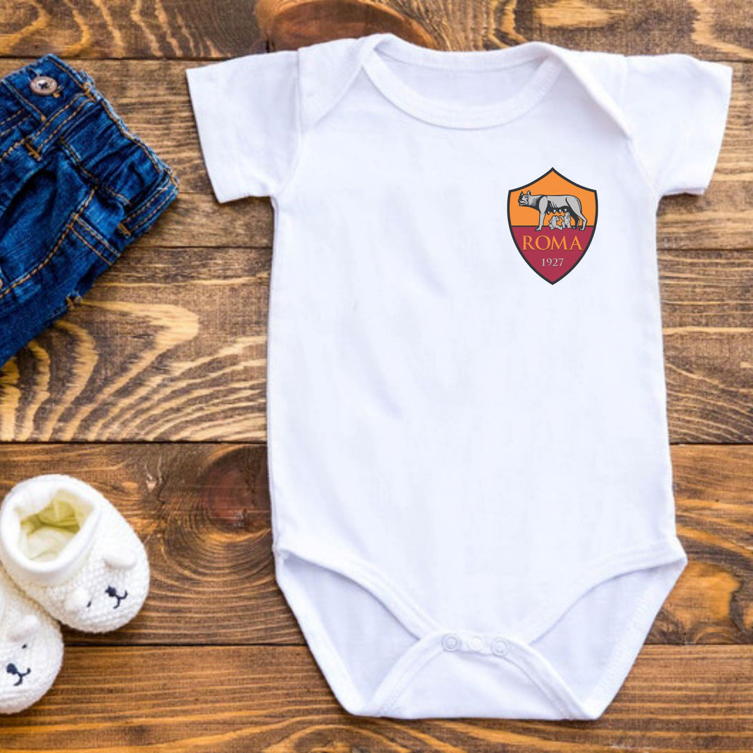 AS Roma Baby Bodysuit - ITASPORT