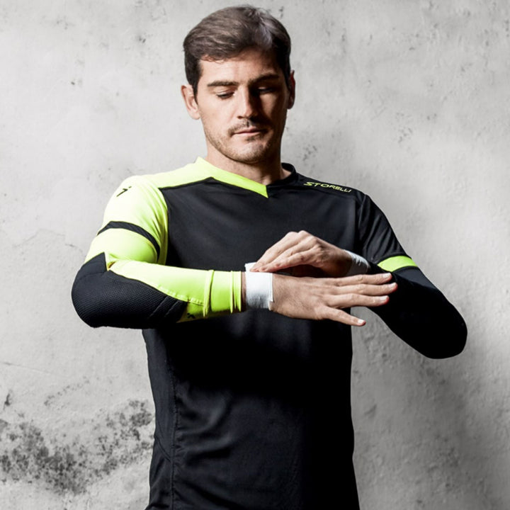 Goalkeeper Jersey by Storelli - Black/Strike - ITASPORT