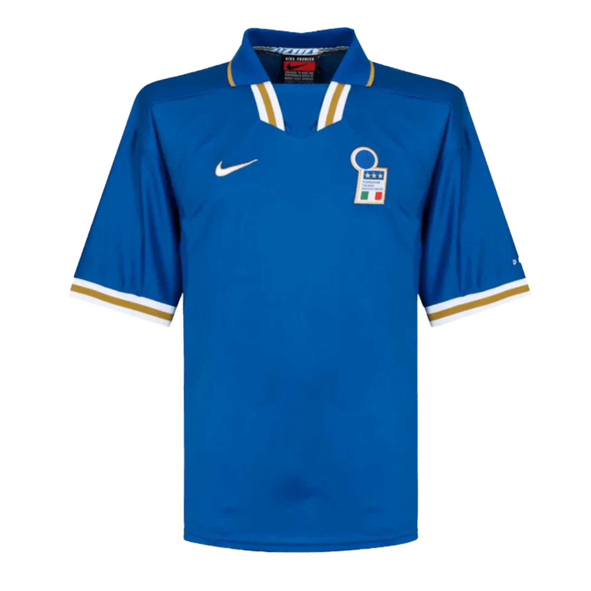 1996/97 Italy Home Jersey with Name / Number - ITASPORT